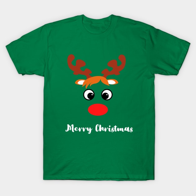 Merry Christmas T-Shirt by Lionik09